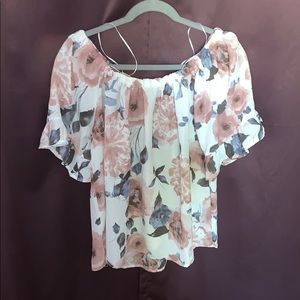 Off the shoulder blouse